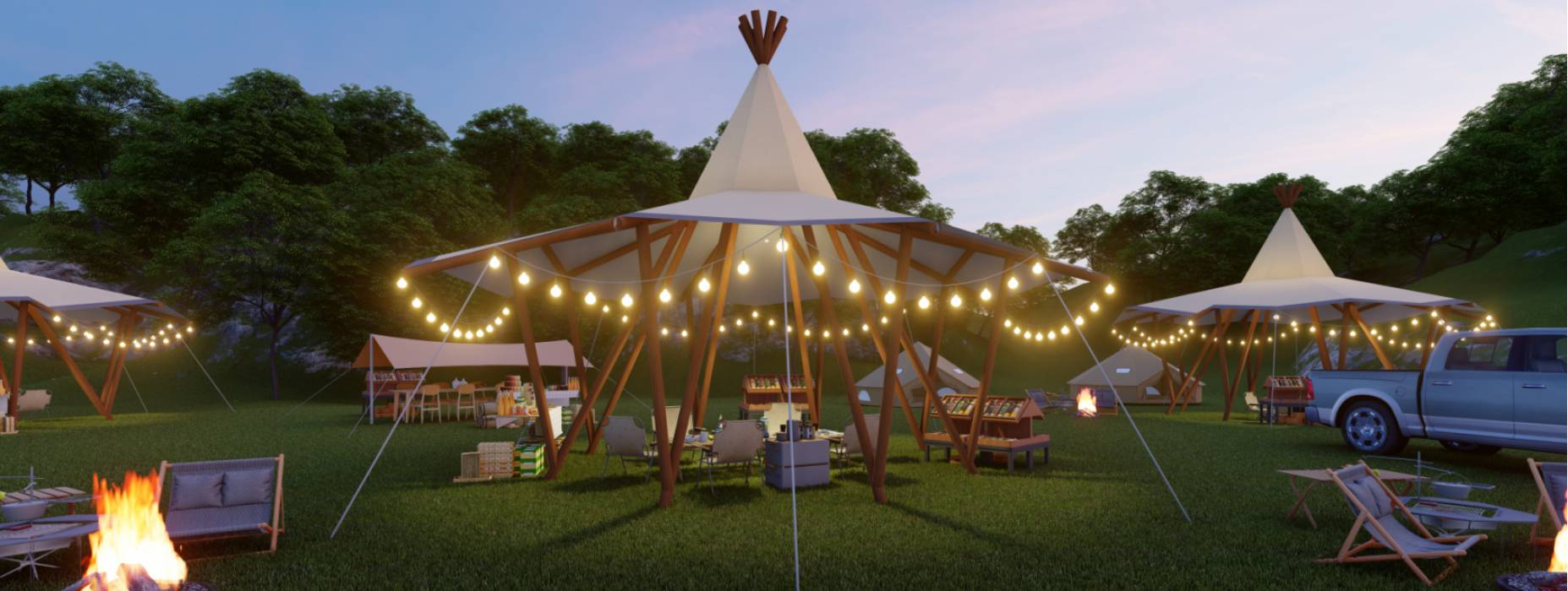 长白露营帐篷酒店厂家